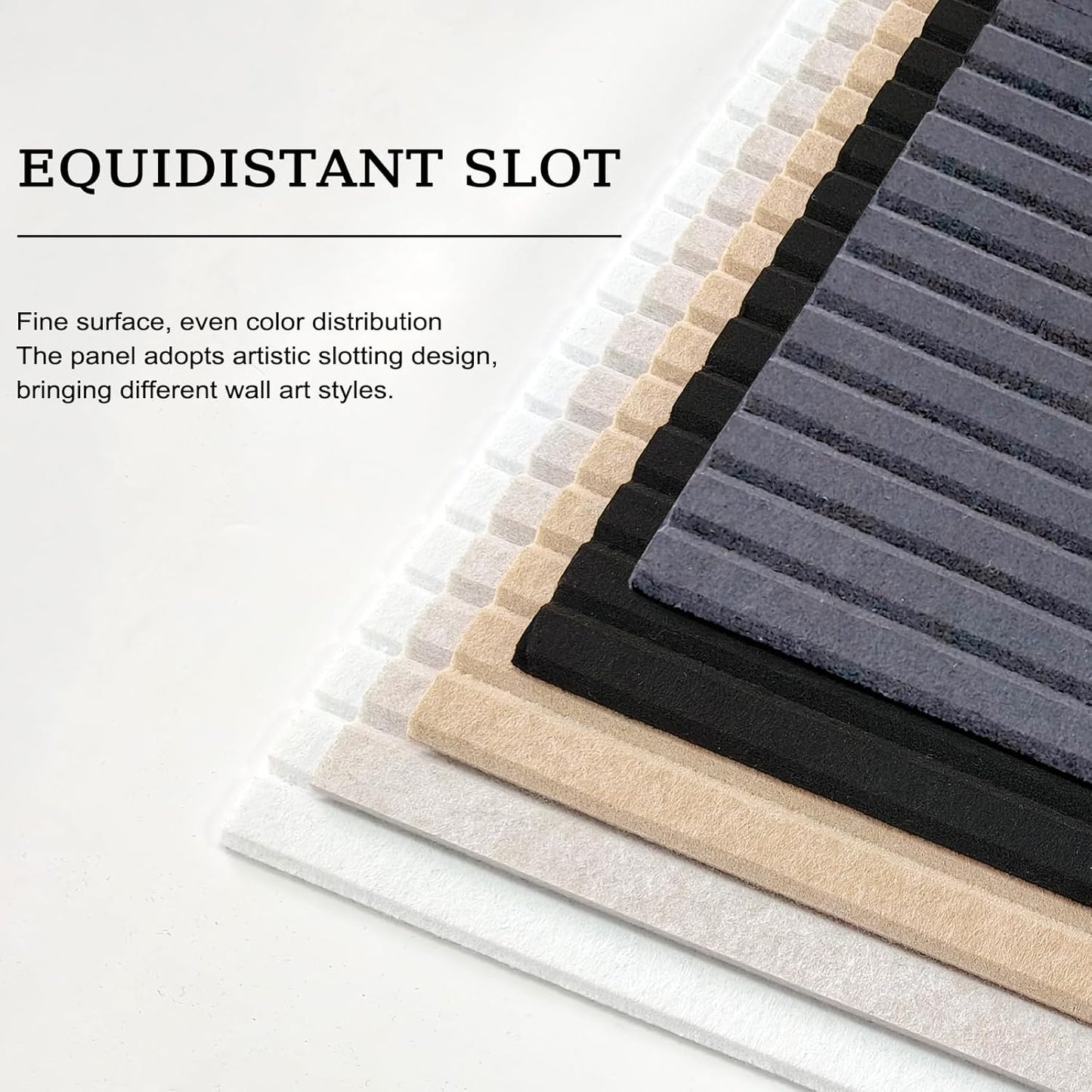 5 Pack Large Acoustic Panels, 48"X24"X0.4" Sound Proof Foam Panels for Walls, Sound Dampening Panels, Sound proof panels for walls, Soundproof Wall Panels for Home Studio&Office Decor.(Black)